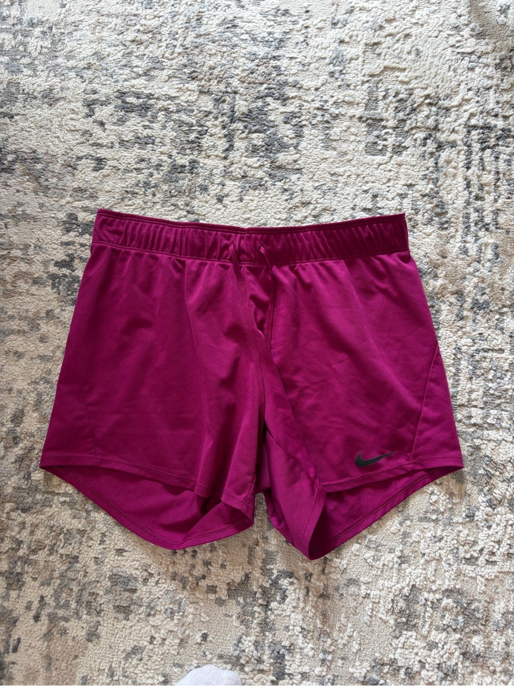 Purple Nike dri fit shorts